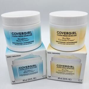 NEW Covergirl Face Clean Fresh Skincare Hydrating Face Creams, Hyaluronic Acid